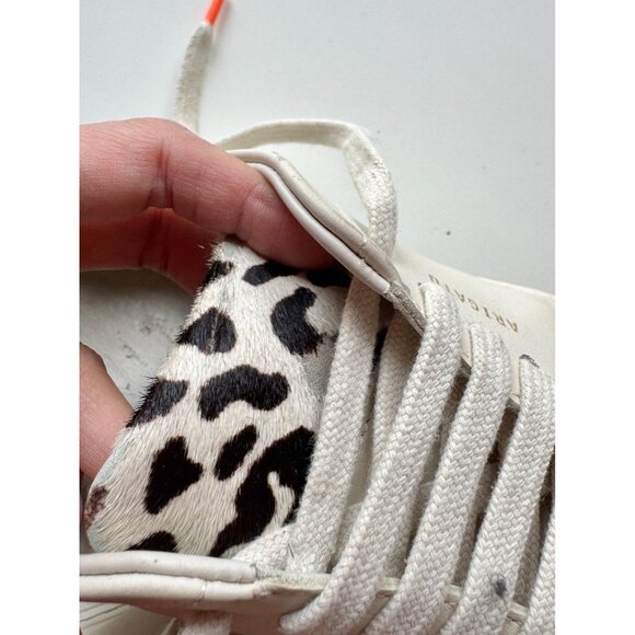 AXEL ARIGATO Clean 90mm Triple Leather Suede Calf Hair Low Top Sneakers Size 6.5 - Picture 7 of 16